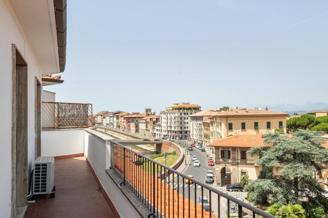 Appartement Modern Attics With Balconies And Panoramic View à Pise Extérieur photo